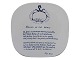 NymøllePiet Hein plate with poem (gruk) in English - ...