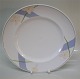 631 Round platter 30 cm Blue Orchide Modern B&G Pattern