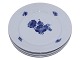 Blue Flower BraidedLarge extra flat dinner plate ...