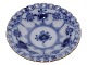 Blue Fluted Full Lace with gold edgeSmall tray 7.5 cm.