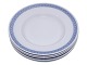 Blue FanSmall soup plate 22 cm. #11515