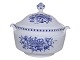 Blue FlowerEarly Round Soup Terrine from around 1820