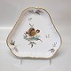 Klosterkælderen presents: 702-1622 Trinagular dish 21 cm Brown Tulip Curved # 702 Royal Copenhagen Curved ...