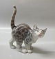 Dahl Jensen figurine 1108 Cat Striped (DJ) 20 cm