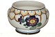 Beautifully decorated Aluminia bowl (Sugar bowl)