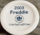 B&G Dänemark Jahresfigur von 2003 Freddie als Golfer in der Serie Freddie und seine Freunde