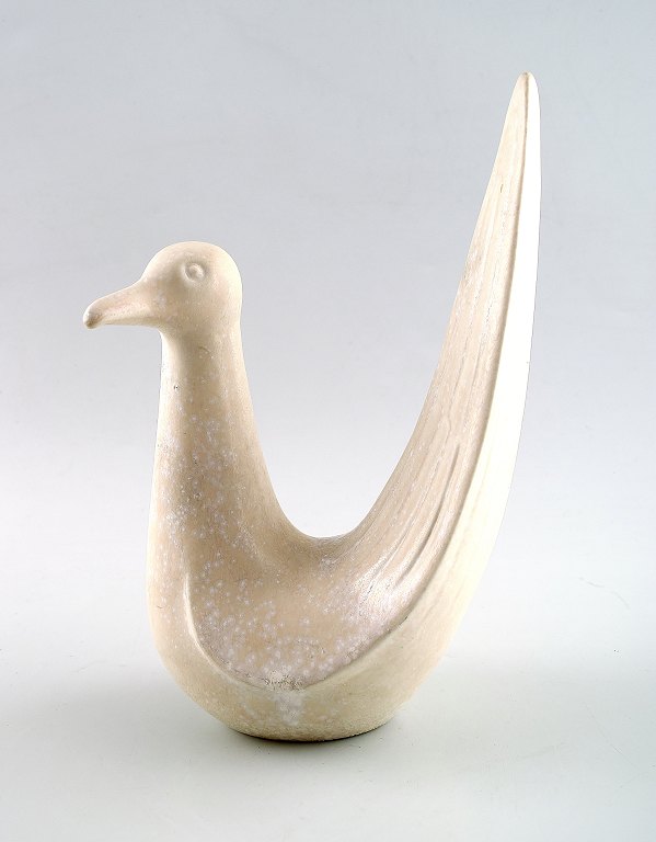 Rörstrand stoneware figure by Gunnar Nylund, bird.
