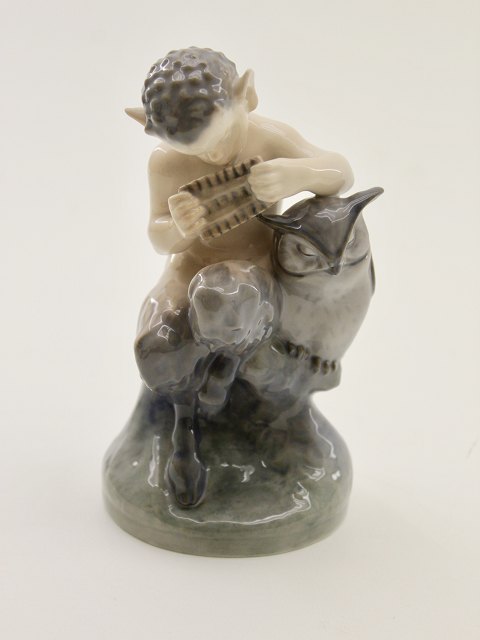 Royal Copenhagen Faun with Owl 2107