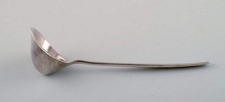 Georg Jensen Sterling Silver Cypress Sauce Spoon.
