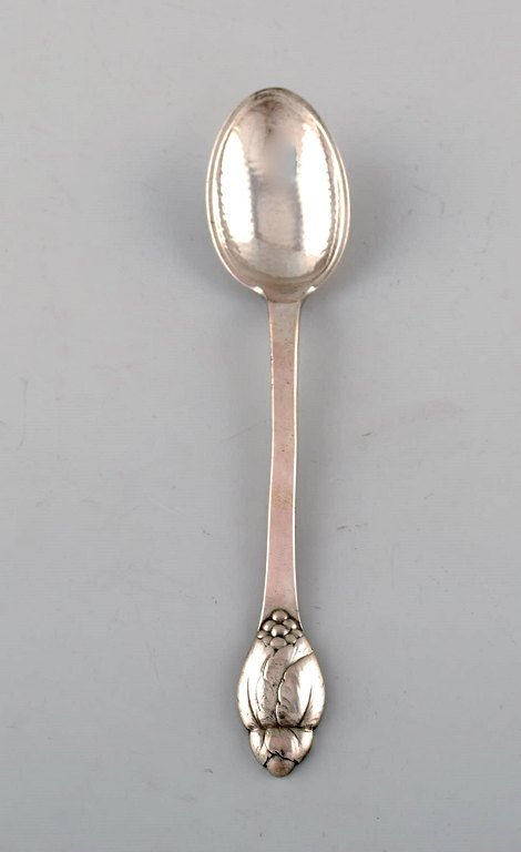 Evald Nielsen number 6, tea spoon in all silver. 1920