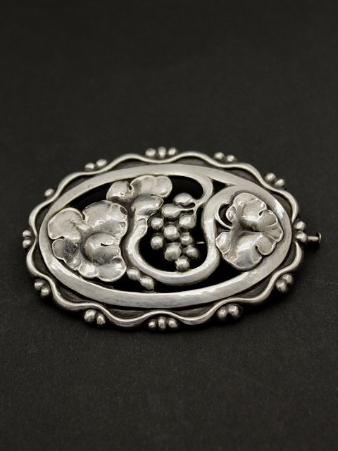 Georg Jensen sterling silver art nouveau brooch 177 A.