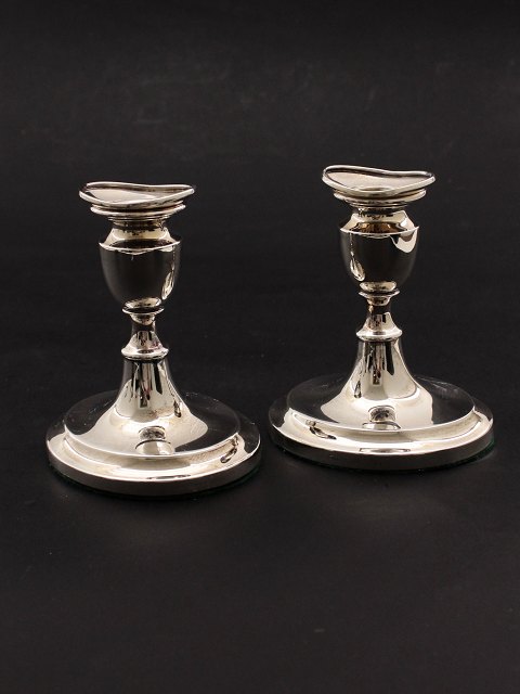 Sterling silver candlestick