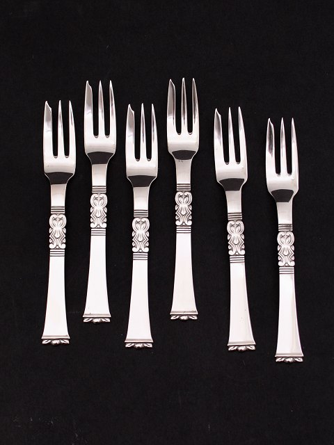 Rigsmønstret cake forks