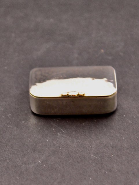 Silver pillbox