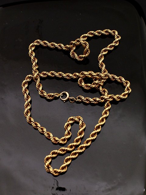 14 carat gold Bjørn Borg necklace