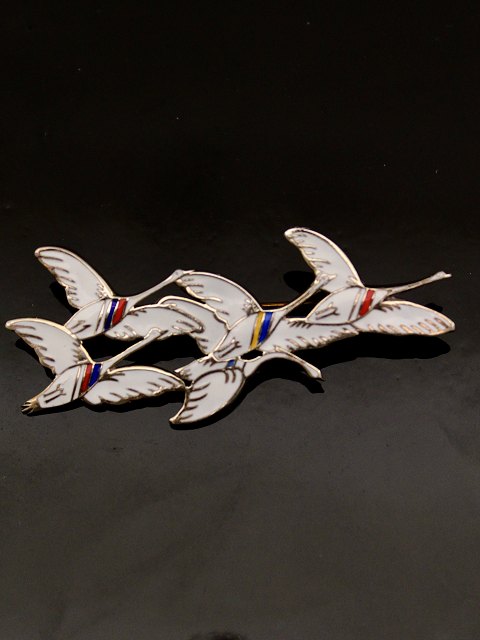 Brooch Erik Magnussen The Nordic Swans