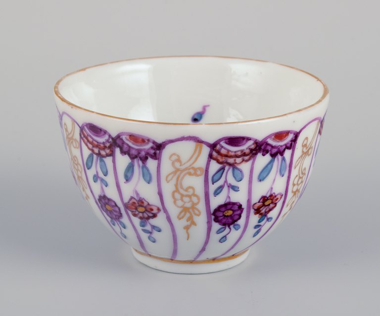Royal Copenhagen. "Turkish coffee cup" in hand-painted porcelain.