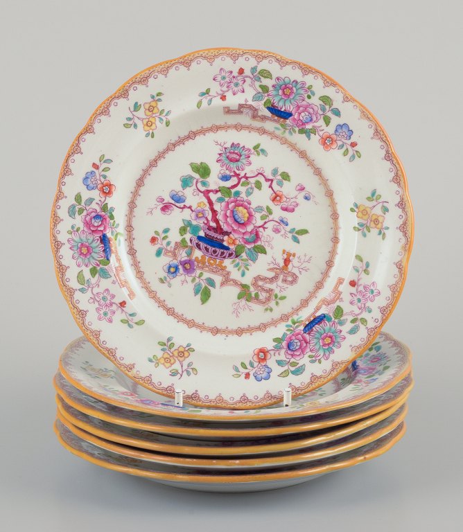 Ashworth, England.
Set of six plates in faience.