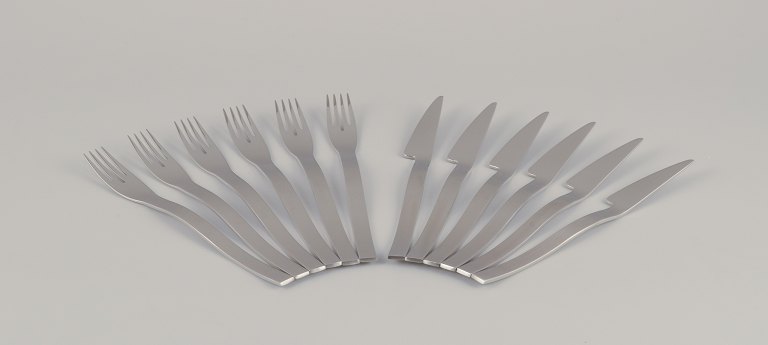 Gense, Sweden.
Fish cutlery for six people.