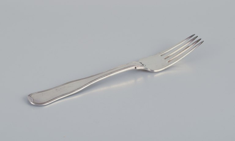 Georg Jensen Old Danish. Large dinner fork in sterling silver.