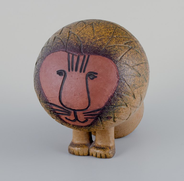 Lisa Larson for Gustavsberg. Løve i keramik.
