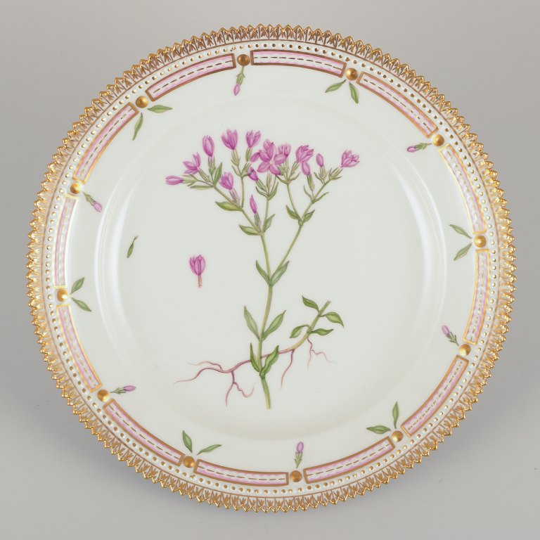 Royal Copenhagen Flora Danica lunch plate.