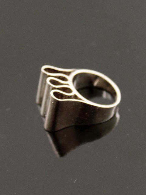 Sterling silver modern ring