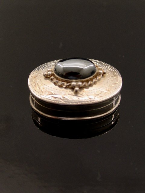 Sterling silver pill box