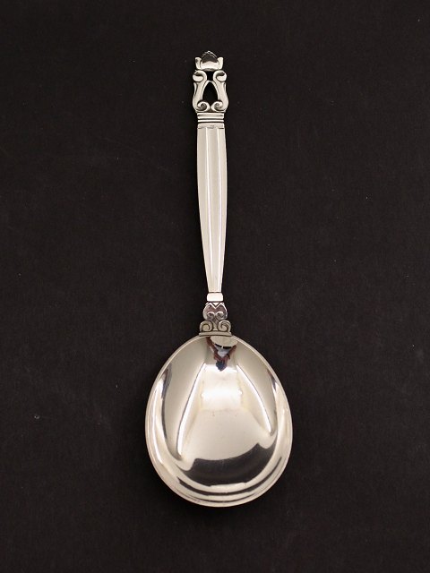 Georg Jensen Acorn serving spoon