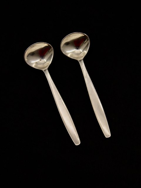 Georg Jensen sterling silver Cypress salt spoon