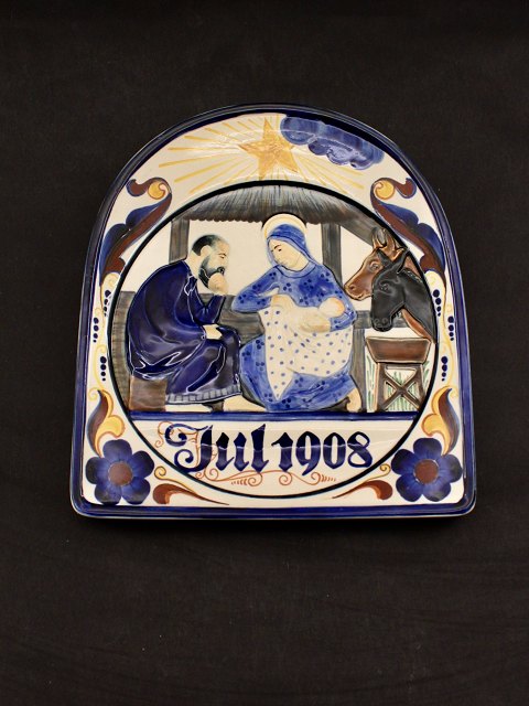 Aluminia Christmas plate 1908