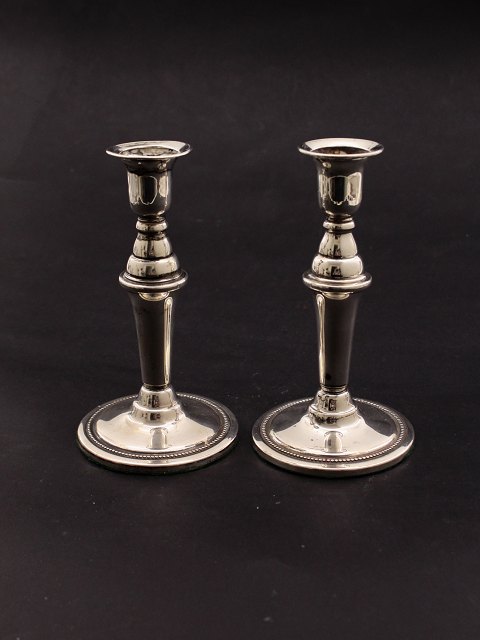 830 silver candlestick