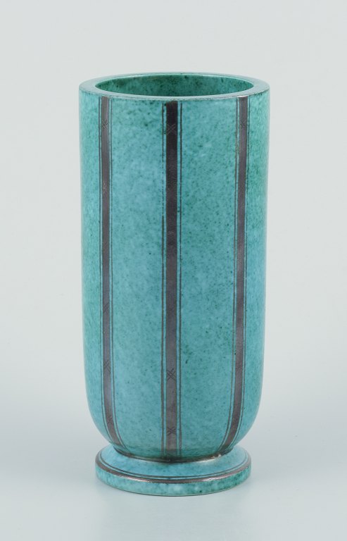 Wilhelm Kåge for Gustavsberg, Sweden.
‘Argenta’ ceramic vase.