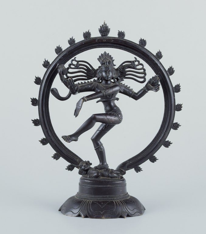 Hindu bronze sculpture of Shiva.