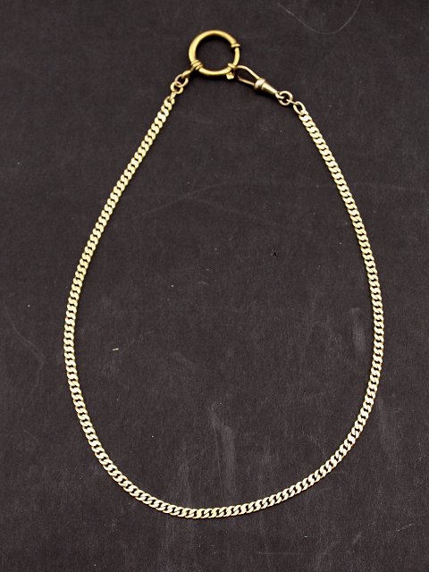 Gilded watch chain