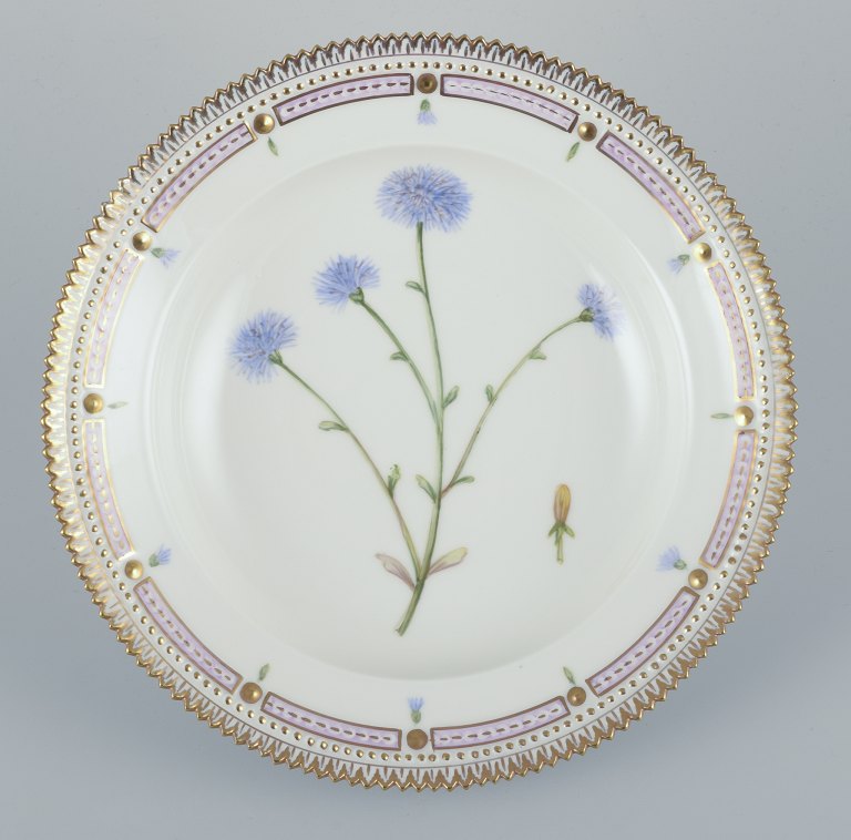 Royal Copenhagen Flora Danica. Deep plate in hand-painted porcelain.