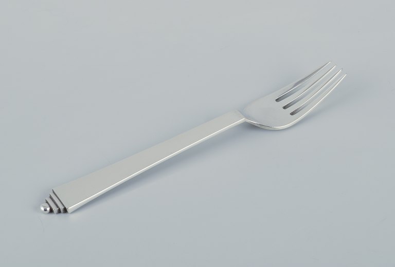 Georg Jensen Pyramid. 
Dinner fork.