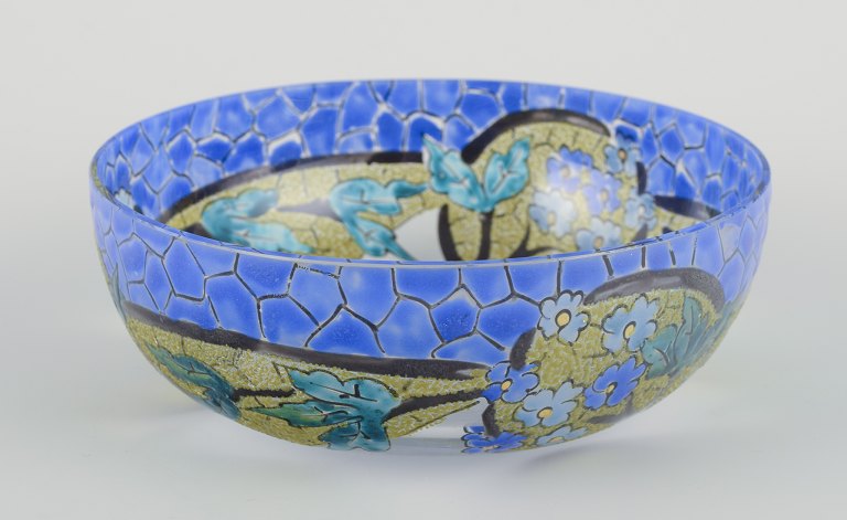 Adrien Mazoyer for Moulins, France.
Art Deco bowl.