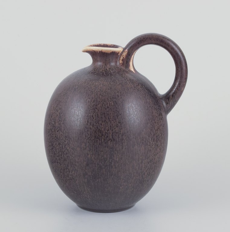 Saxbo, Denmark.
Large ceramic jug. Rare model.