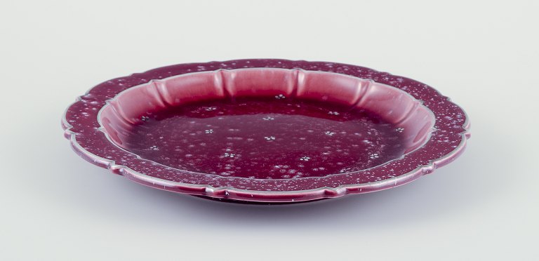 Wilhelm Kåge for Gustavsberg.
“Argenta” ceramic dish.