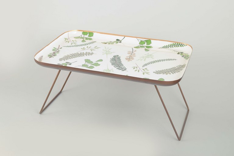 Josef Frank (1885–1967) for Svenskt Tenn
Tray table with botanical motif.