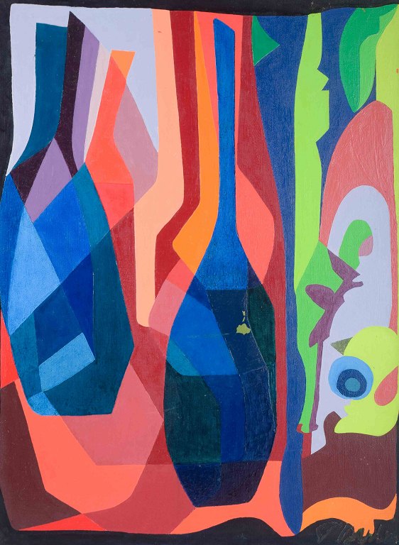 Tord Petter Berlin
Swedish artist
Abstract composition.
Oil on canvas.