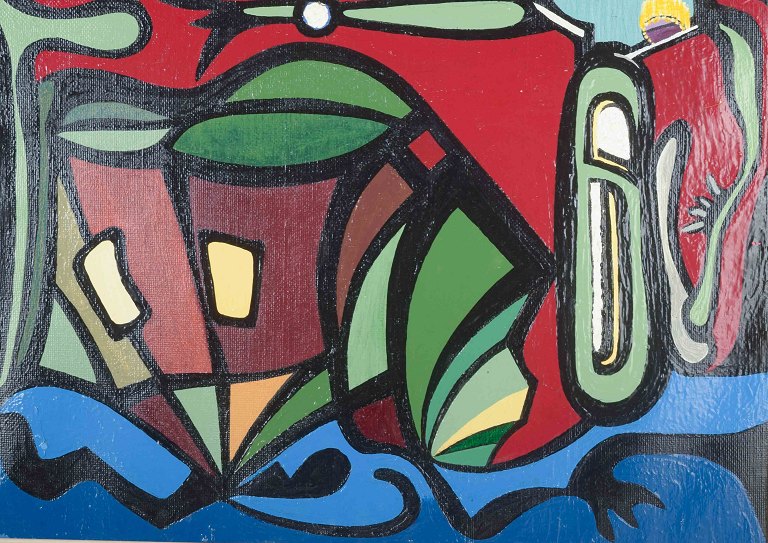 Tord Petter Berlin (attributed, Swedish artist)
Oil on canvas