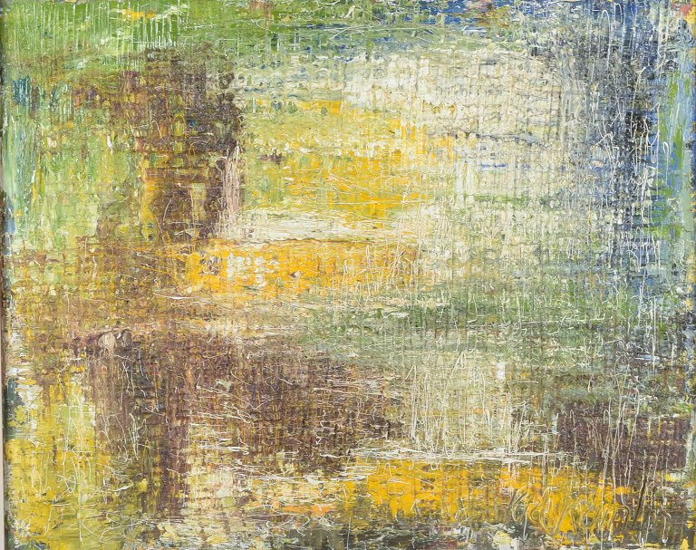 Scandinavian artist
Abstract composition.
Oil on canvas.