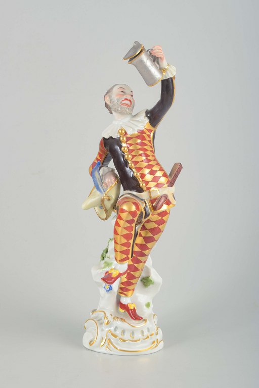 Meissen Porcelain Figure “Harlequin”.