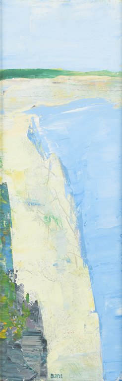 Lars Bertle (b. 1925)
Gotland coastal landscape.
Oil on canvas.