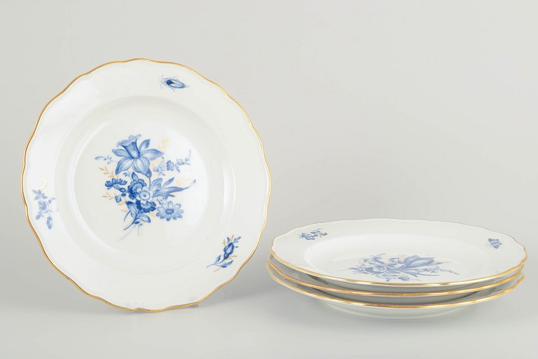 Meissen
4 lunch plates, early 20th century.
