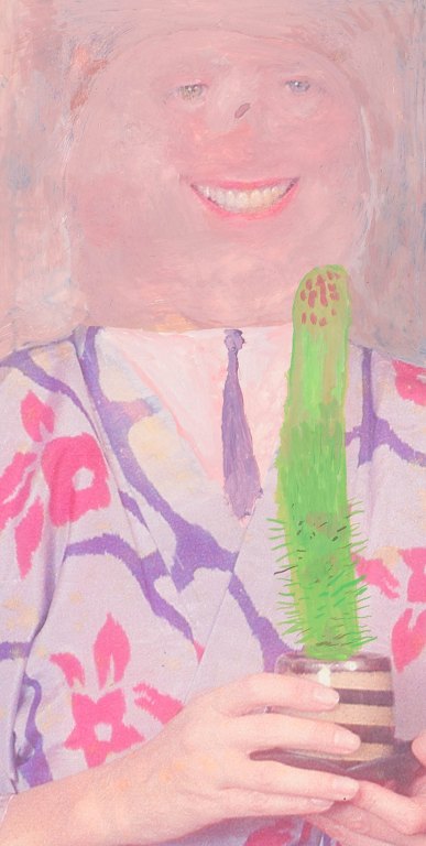 Unknown artist
Mixed media on paper. Circa 1980s.