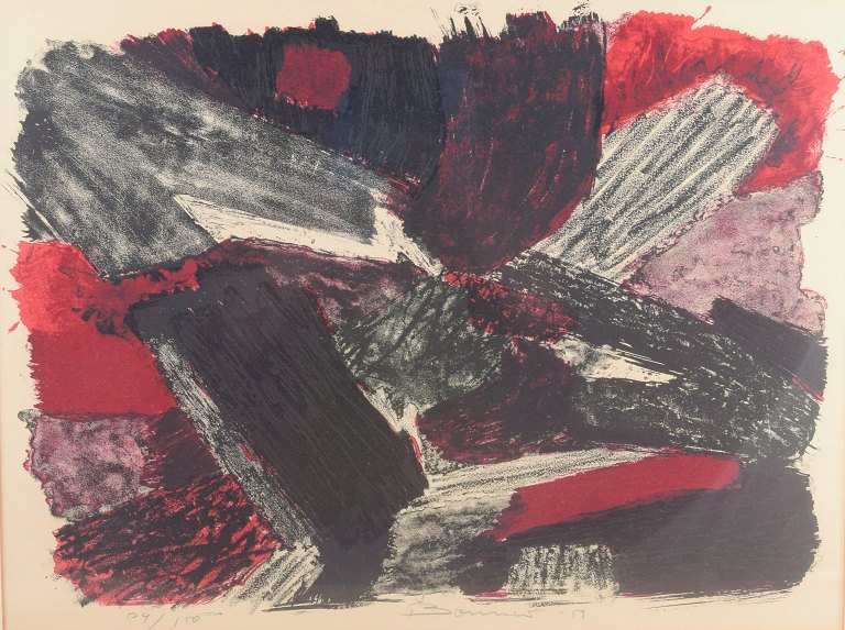 Olle Bonnier (1925–2016)
Color lithograph
