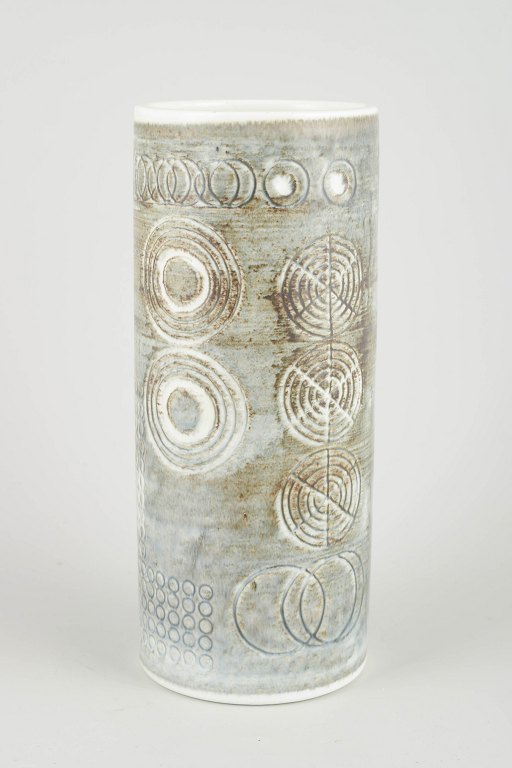 Olle Alberius for Rörstrand“Sarek” ceramic vase, 1960s.
